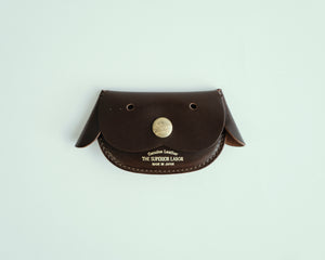Open image in slideshow, Cordovan Dog Coin Case, The Superior Labor - The Signet Store

