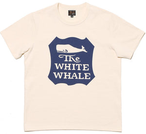 Open image in slideshow, Joe McCoy Tee White Whale | MC18029, The Real McCoy&#39;s - The Signet Store
