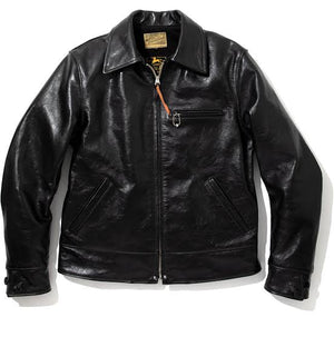 Open image in slideshow, 30s Leather Sports Jacket- Nelson | MJ19115
